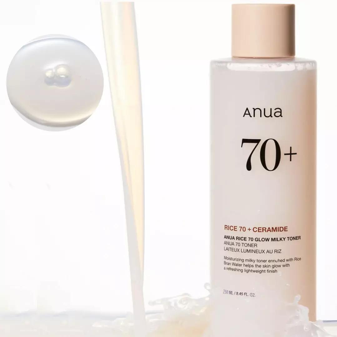 ANUA Rice 70 Glow Milky Toner – 250 ml