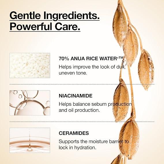 ANUA Rice 70 Glow Milky Toner – 250 ml