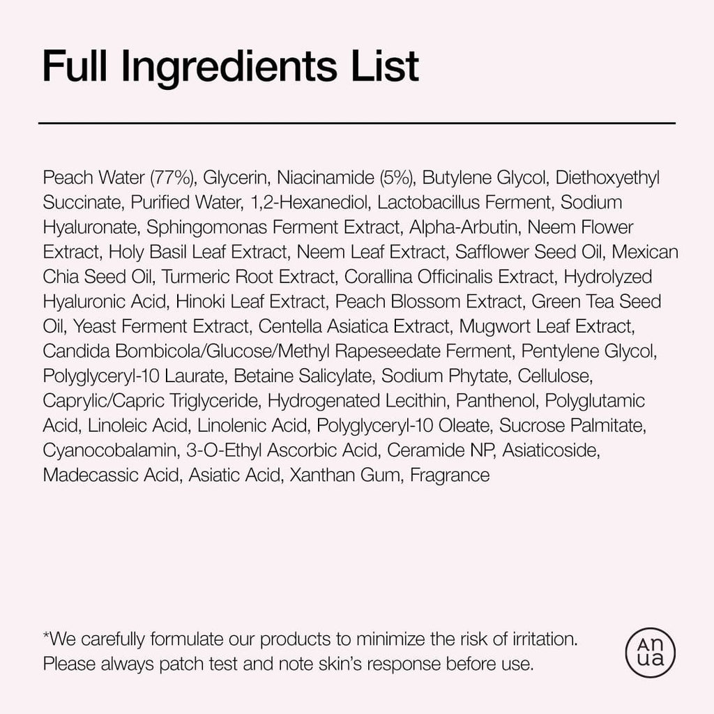 ANUA Peach 70% Niacinamide Serum – 30 ml