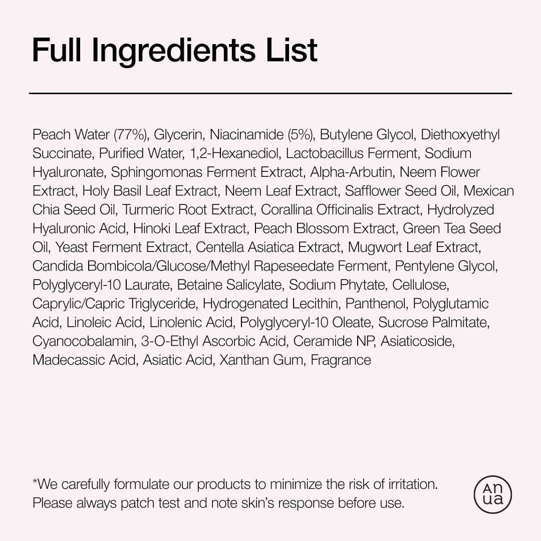 ANUA Peach 70% Niacinamide Serum – 30 ml